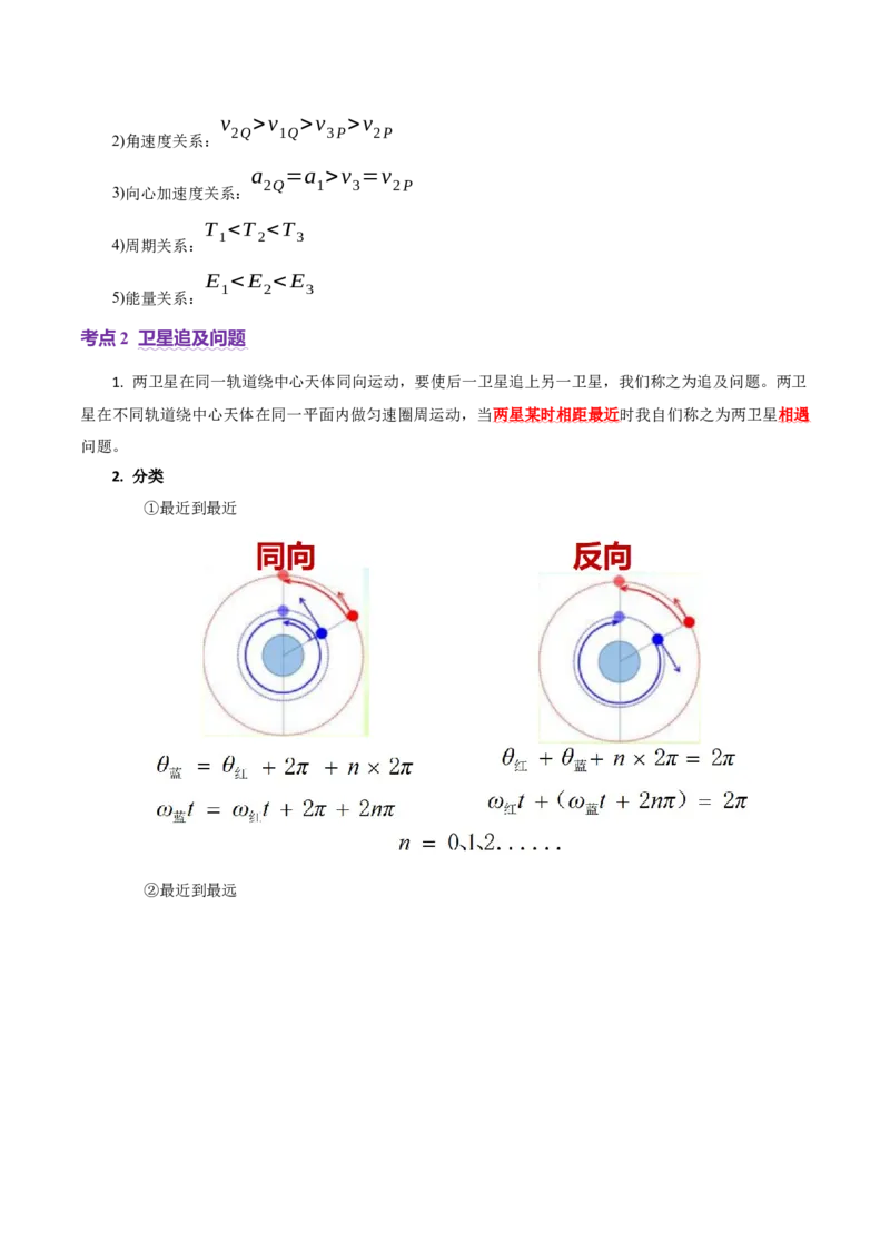 专题04万有引力定律及其应用（讲义）（解析版）_04高考物理_2025年新高考资料_二轮复习_上好课2025年高考物理二轮复习讲练测（新高考通用）3381829