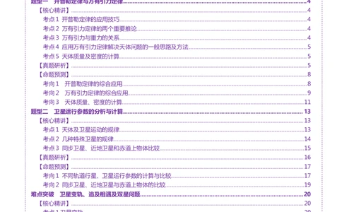 专题04万有引力定律及其应用（讲义）（解析版）_04高考物理_2025年新高考资料_二轮复习_上好课2025年高考物理二轮复习讲练测（新高考通用）3381829