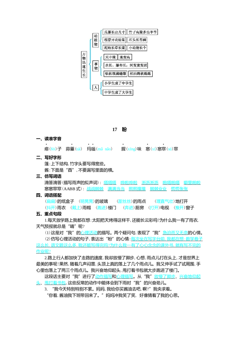 第五单元核心考点清单_25秋1-6年级语文上册课件教案_25秋统编版语文六年级上册_统编版语文六年级上册教学资源包（25秋七彩课堂）_5.第五单元_单元复习_第五单元知识小结