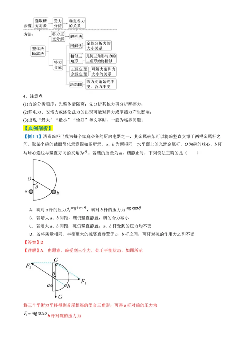 专题02力与运动（解析版）_04高考物理_2025年新高考资料_二轮复习_2025年高考物理二轮热点题型归纳与变式演练（新高考通用）339880232