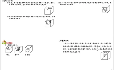 立体几何（一）_奥数专题合集_H004五年级奥数年卡竞赛班60讲张新刚mp4+pdf_第30讲立体几何（一）