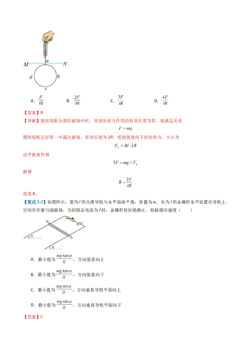 专题05磁场（解析版）_04高考物理_2025年新高考资料_二轮复习_2025年高考物理二轮热点题型归纳与变式演练（新高考通用）339880232