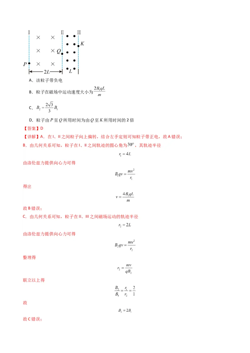 专题05磁场（解析版）_04高考物理_2025年新高考资料_二轮复习_2025年高考物理二轮热点题型归纳与变式演练（新高考通用）339880232