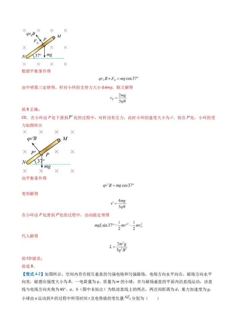 专题05磁场（解析版）_04高考物理_2025年新高考资料_二轮复习_2025年高考物理二轮热点题型归纳与变式演练（新高考通用）339880232