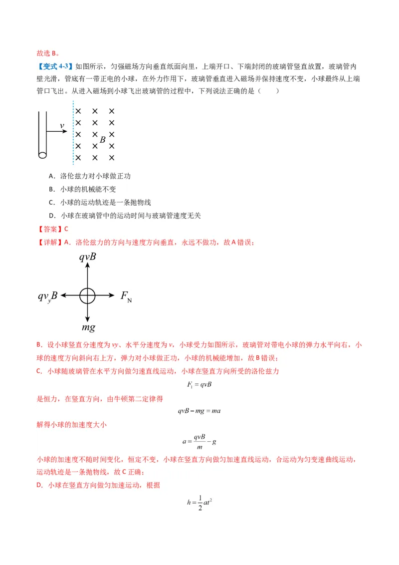 专题05磁场（解析版）_04高考物理_2025年新高考资料_二轮复习_2025年高考物理二轮热点题型归纳与变式演练（新高考通用）339880232