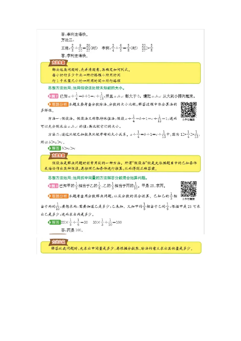 第三单元总结_小学1-6年级常用的上册资源汇总_六年级上册资料(1)_七彩课堂人教版数学六年级上册教学资源包_第三单元分数除法_单元资料汇总_单元复习_知识清单