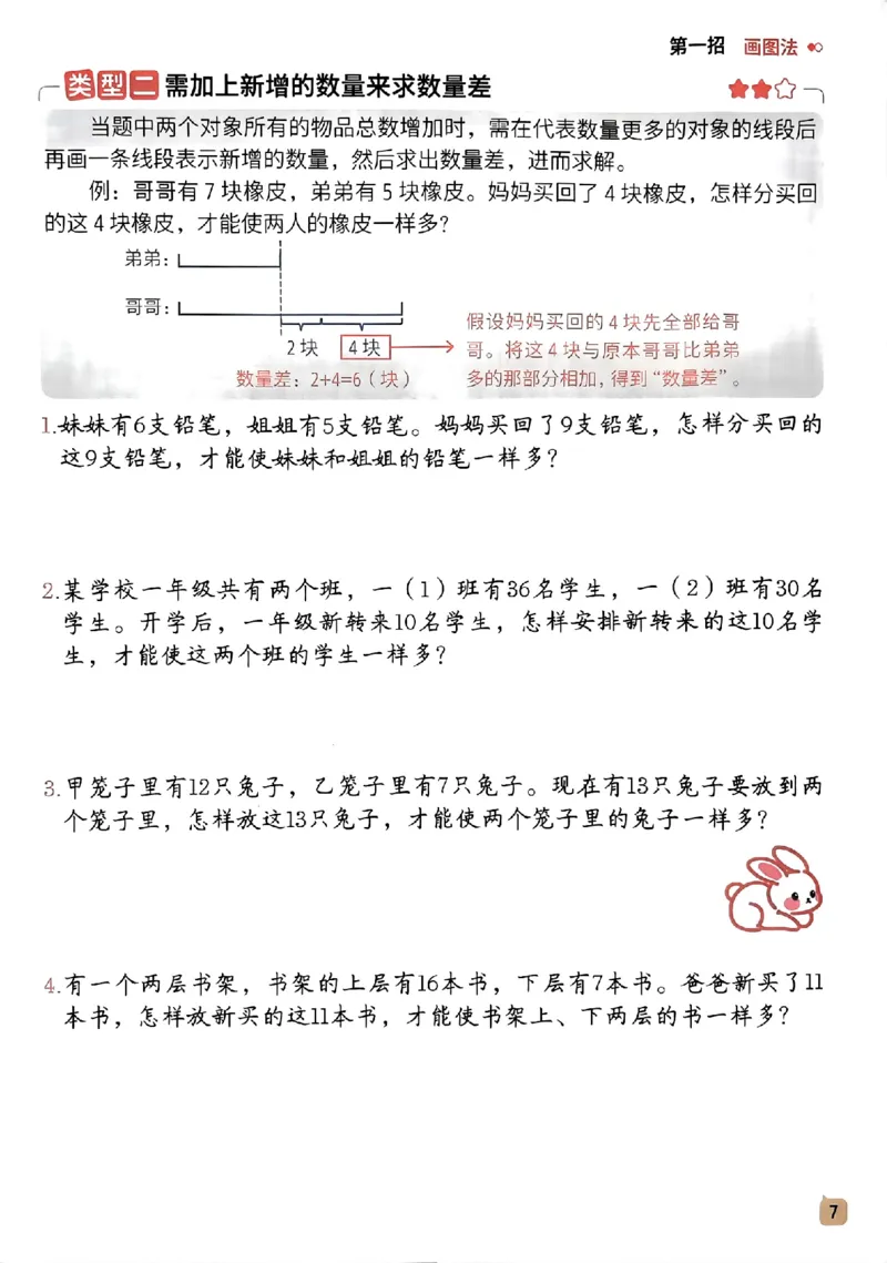 数学母题-解题大招-一年级上册练习册_小学1-6年级常用的上册资源汇总_一年级上册资料