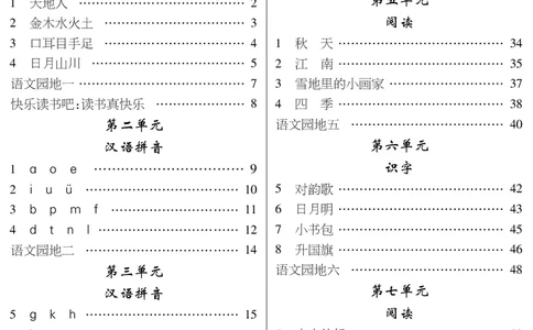 教案1目录_25秋1-6年级语文上册课件教案_25秋统编版语文一年级上册_统编版语文一年级上册教案课件（25秋名师测控）_新教案语文人教1年级上