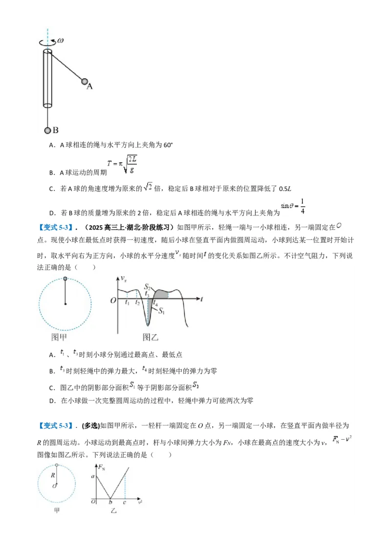 专题02力与运动（原卷版）_04高考物理_2025年新高考资料_二轮复习_2025年高考物理二轮热点题型归纳与变式演练（新高考通用）339880232