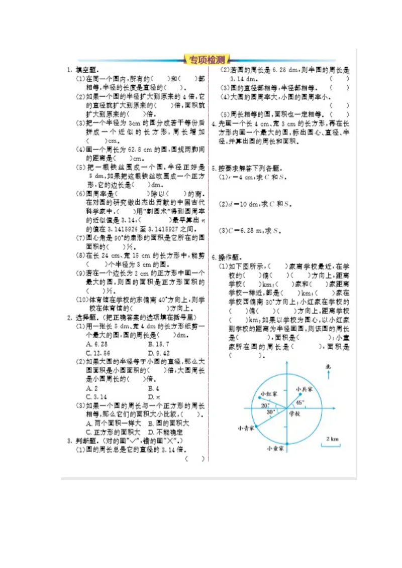 期末总结_小学1-6年级常用的上册资源汇总_六年级上册资料(1)_七彩课堂人教版数学六年级上册教学资源包_第九单元总复习_单元资料汇总_期末复习_知识清单