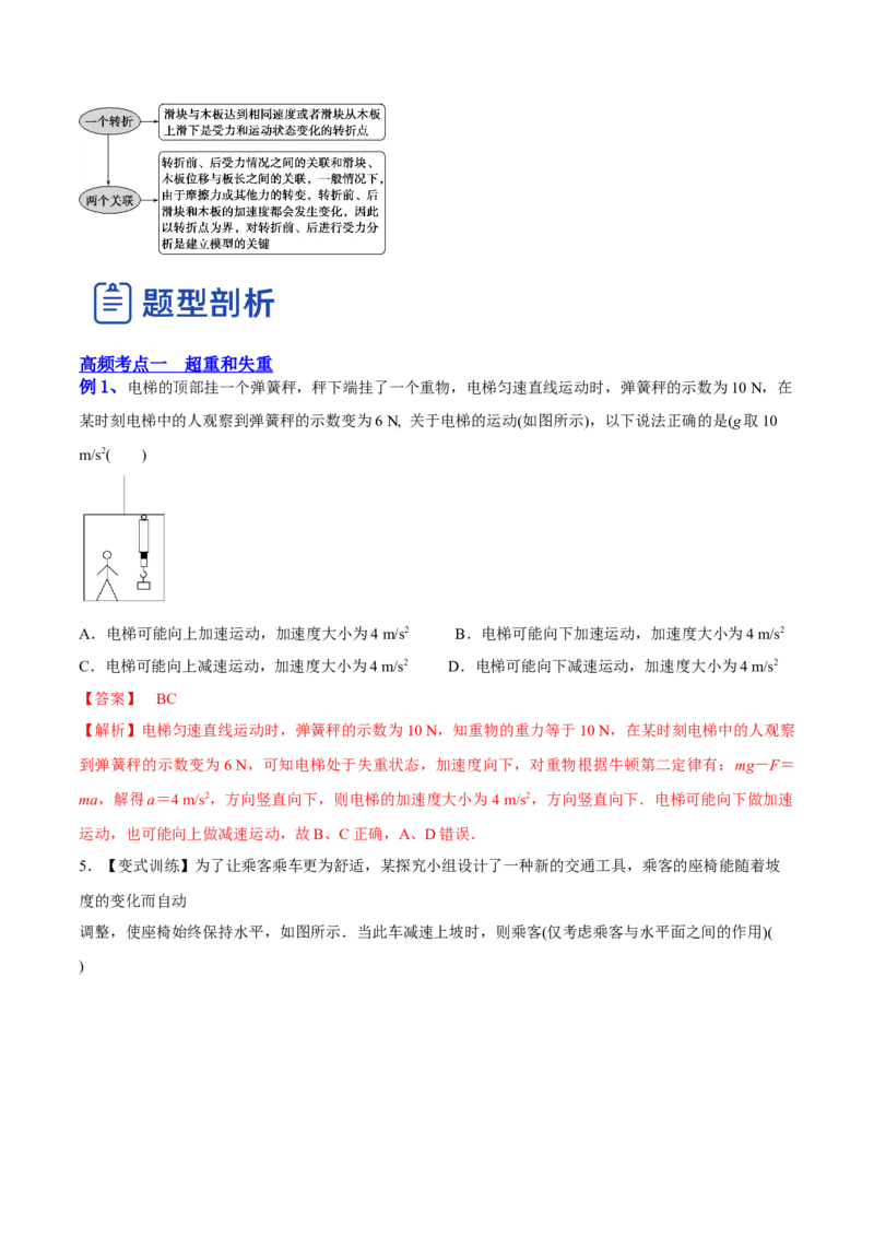 3.2牛顿运动定律的综合应用（讲）--2023年高考物理一轮复习讲练测（全国通用）（解析版）_04高考物理_通用版（老高考）复习资料_2023年复习资料_一轮复习