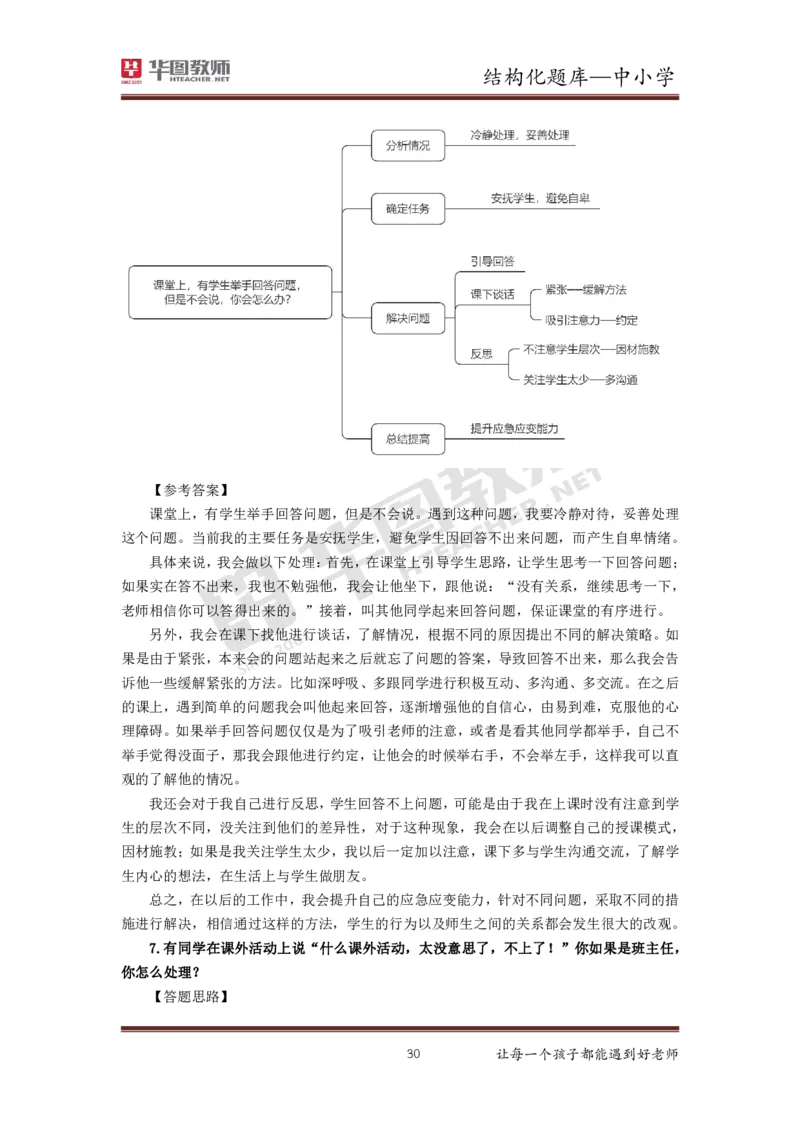 21年下教资面试结构化中小学题库_初中物理教资面试_02初中结构化_赠：结构化板块真题_0221下半年结构化真题_21下结构化面试题库HT