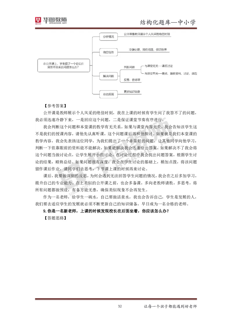 21年下教资面试结构化中小学题库_初中物理教资面试_02初中结构化_赠：结构化板块真题_0221下半年结构化真题_21下结构化面试题库HT