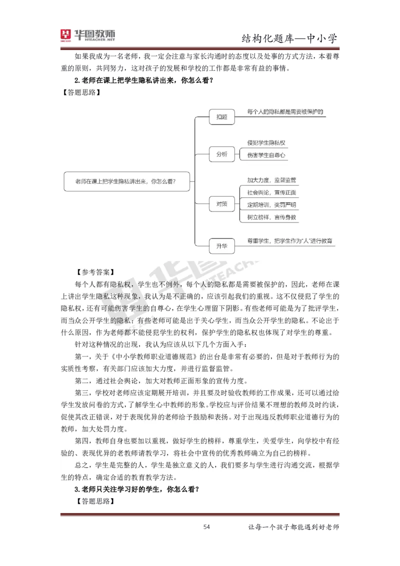 21年下教资面试结构化中小学题库_初中物理教资面试_02初中结构化_赠：结构化板块真题_0221下半年结构化真题_21下结构化面试题库HT