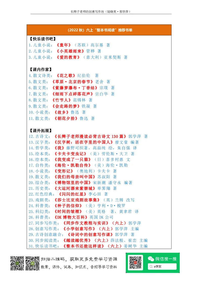 部编版小学语文同步辅导：六年级上册第7单元作业设计_小学1-6年级常用的上册资源汇总_六年级上册资料(1)_部编版语文六年级上册第1-8单元作业设计