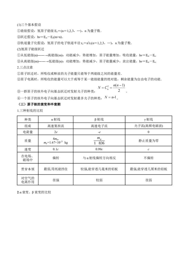 2025年高考物理知识点归纳-上好课2025年高考物理二轮复习讲练测（新高考通用）_04高考物理_2025年新高考资料_二轮复习
