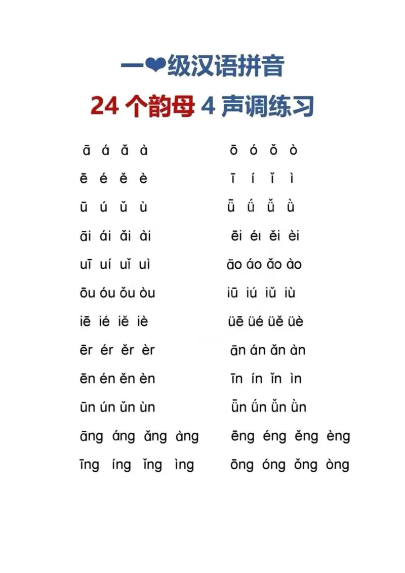 幼小衔接拼音拼读书写格式重难点大全（新）(1)_小学1-6年级常用的上册资源汇总_一年级上册资料