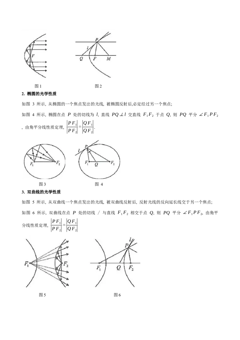 第19讲圆锥曲线中的光学性质（高阶拓展、竞赛适用）（教师版）_02高考数学_2025年新高考资料_一轮复习_备战2025年高考数学一轮复习考点帮_第二部分专项讲义_第八章平面解析几何