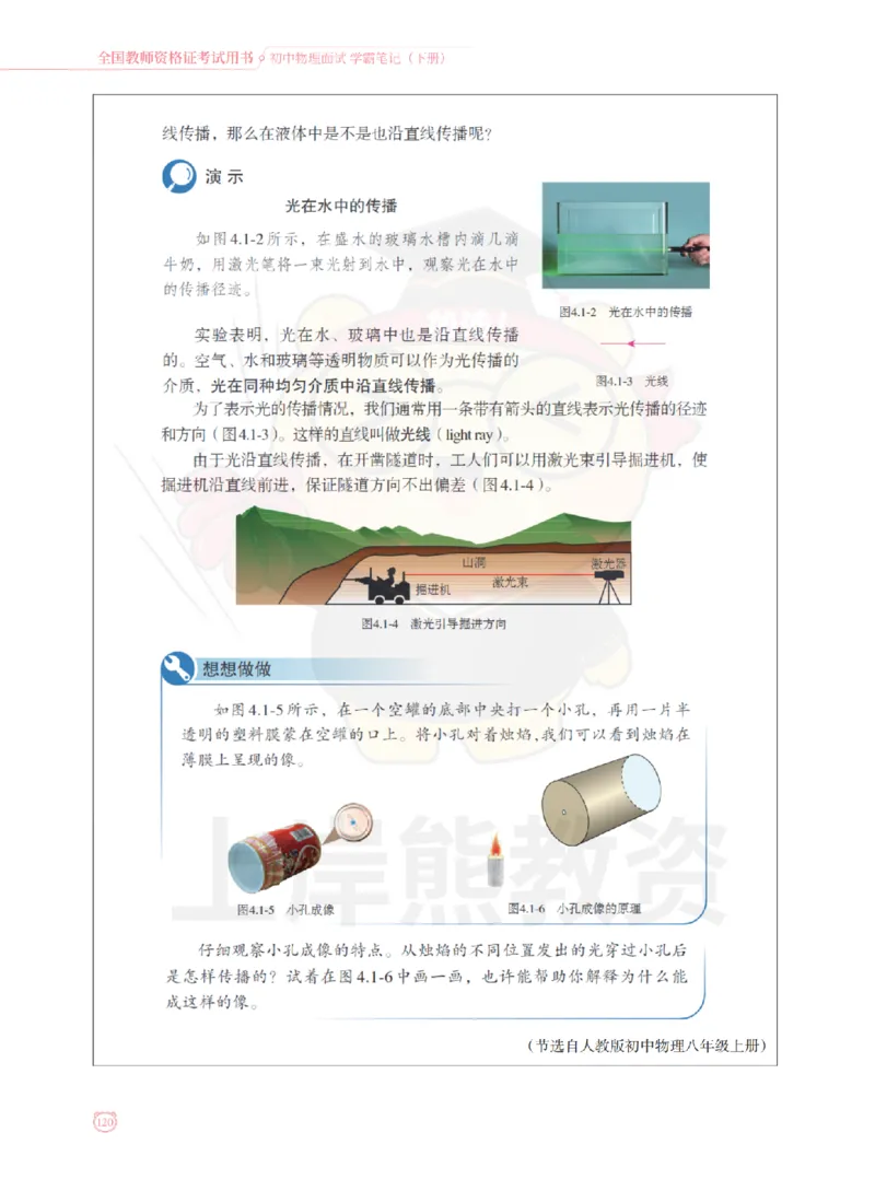 全国教师资格证考试用书&middot;初中物理面试学霸笔记（下册）_纯图版_初中物理教资面试_03初中物理逐字稿_1初中物理逐字稿（260篇）_1初中物理试讲稿250篇重点