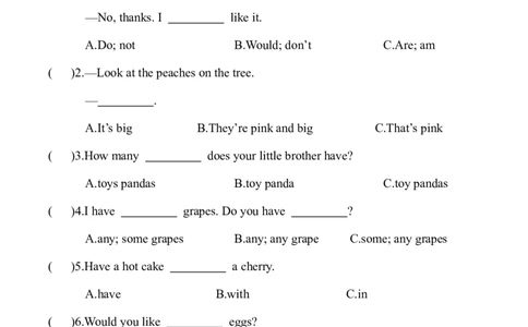 期中复习专项（4年级英语上册译林版）_小学1-6年级常用的上册资源汇总_四年级上册资料(1)