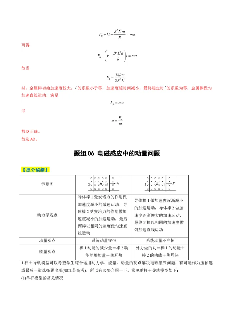 专题06电路与电磁感应(解析版)_04高考物理_2025年新高考资料_二轮复习_2025年高考物理二轮热点题型归纳与变式演练（新高考通用）339880232