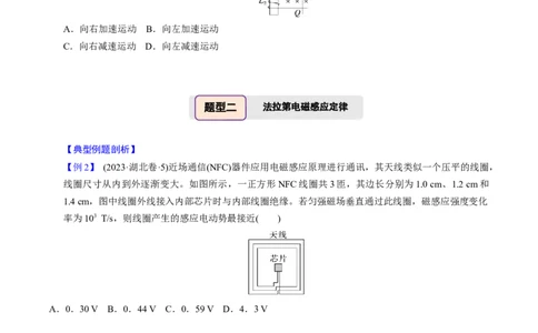 第22讲电磁感应五大题型（举一反三）（原卷版）_03高考英语_2025年新高考资料_二轮复习_01高考语文等多个文件_备战2025年高考物理举一反三系列（新高考通用）