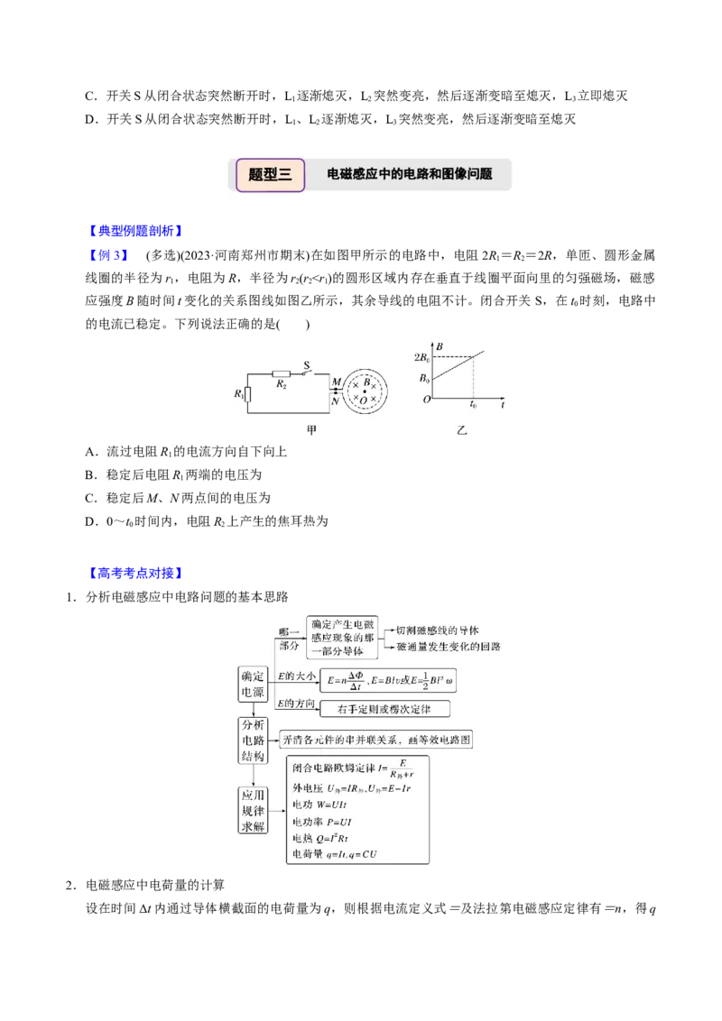 第22讲电磁感应五大题型（举一反三）（原卷版）_03高考英语_2025年新高考资料_二轮复习_01高考语文等多个文件_备战2025年高考物理举一反三系列（新高考通用）