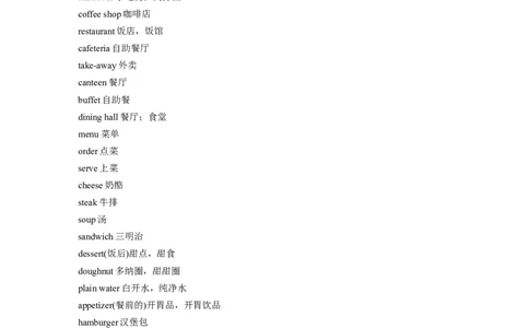 第一部分　必背一&mdash;&mdash;听力场景词汇淘宝店：红太阳资料库_03高考英语_2025年新高考资料_二轮复习_2025年高考英语大二轮_学生用书Word版文档_考前必背