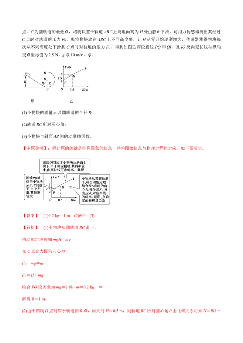 专题6.1功和功率、动能定理的应用讲解析版_04高考物理_新高考复习资料_2022年新高考复习资料_2022年高考物理一轮复习讲练测（新教材新高考）