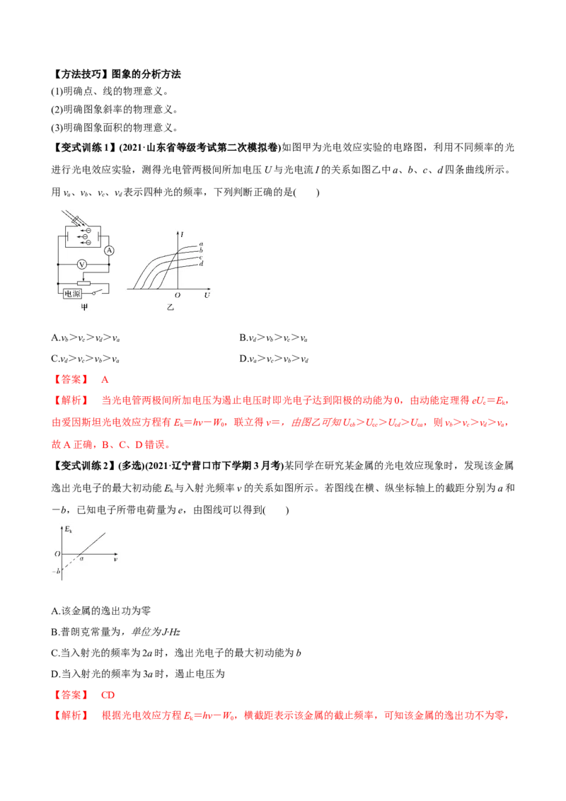 专题16近代物理初步讲解析版_04高考物理_新高考复习资料_2022年新高考复习资料_2022年高考物理一轮复习讲练测（新教材新高考）