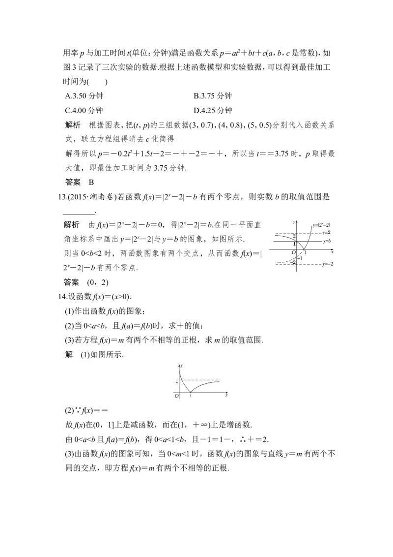 第8讲　函数与方程、函数的应用_02高考数学_新高考复习资料_2022年新高考资料_2022年一轮复习各版本_1.新高考2022年高考数学一轮复习_2022届高考数学一轮复习讲义（新高考版）_第二章