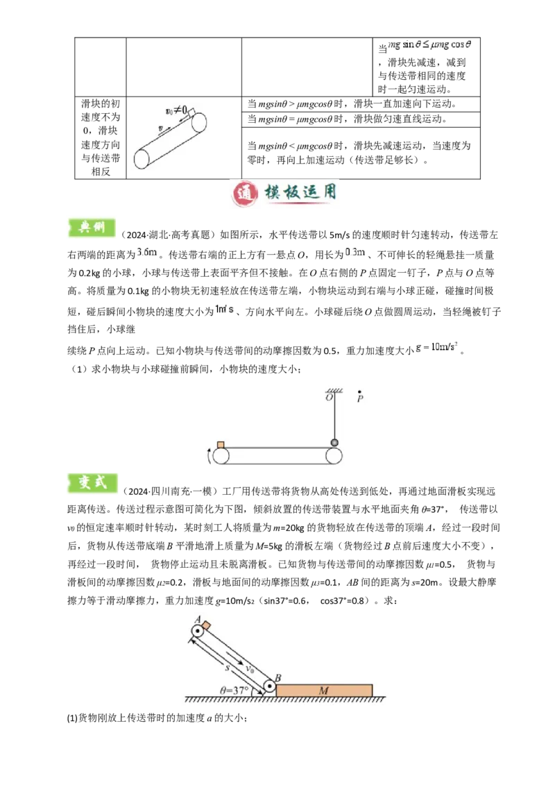 模板03牛顿运动定律（六大题型）（原卷版）_04高考物理_2025年新高考资料_二轮复习_2025年高考物理答题技巧与模板构建339420717