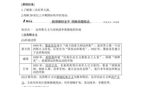 第36讲第二次世界大战与战后国际秩序的形成_07高考历史_新高考复习资料_2023年新高考复习资料_2023新高考大一轮复习讲义_2023年高考历史一轮复习讲义（部编版新高考）_赠补充习题