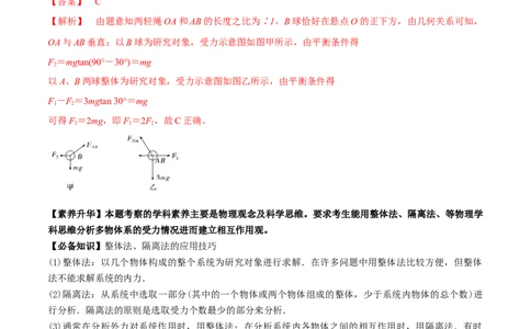 专题2.2受力分析共点力作用下物体的平衡讲解析版(1)_04高考物理_新高考复习资料_2022年新高考复习资料_2022年高考物理一轮复习讲练测（新教材新高考）