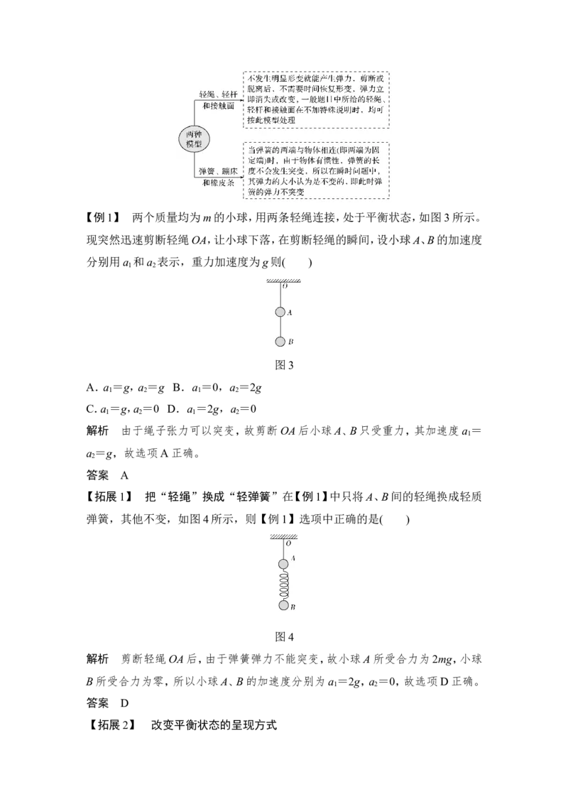 必修1第三章第2讲_04高考物理_新高考复习资料_2022年新高考复习资料_高考物理2022年一轮复习各版本_1.2022年高考物理一轮复习全国通用版_2022年高考物理一轮复习讲义（全国版）
