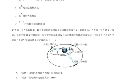 信息必刷卷05（天津专用）（原卷版）_04高考物理_2025年新高考资料_2025考前信息卷_2025年高考物理考前信息必刷卷（天津专用）34449635