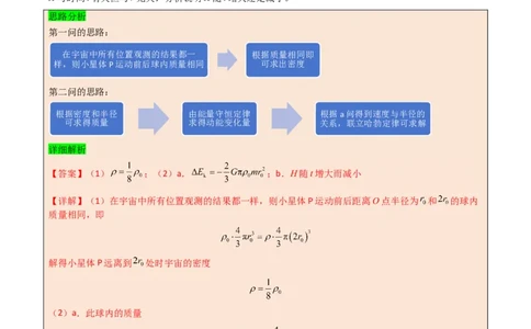 模板06万有引力与航天（四大题型）（解析版）_04高考物理_2025年新高考资料_二轮复习_2025年高考物理答题技巧与模板构建339420717