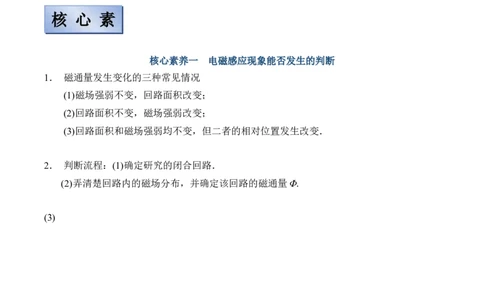 备考2022高考物理一轮复习学案10.1电磁感应&楞次定律有解析_04高考物理_新高考复习资料_2022年新高考复习资料_备考2022新教材高考物理一轮复习精讲精练学案（含解析）