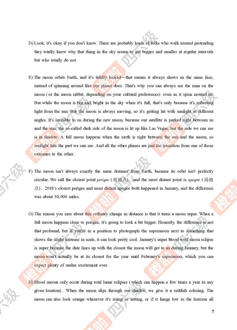 03.2024年12月六级（第二套）-试题6-12_最新更新，视频都在这_2026，6月六级速转存易和谐_0、2025年12月六级_06.橙啦六级全程班石雷鹏_00.讲义_真题
