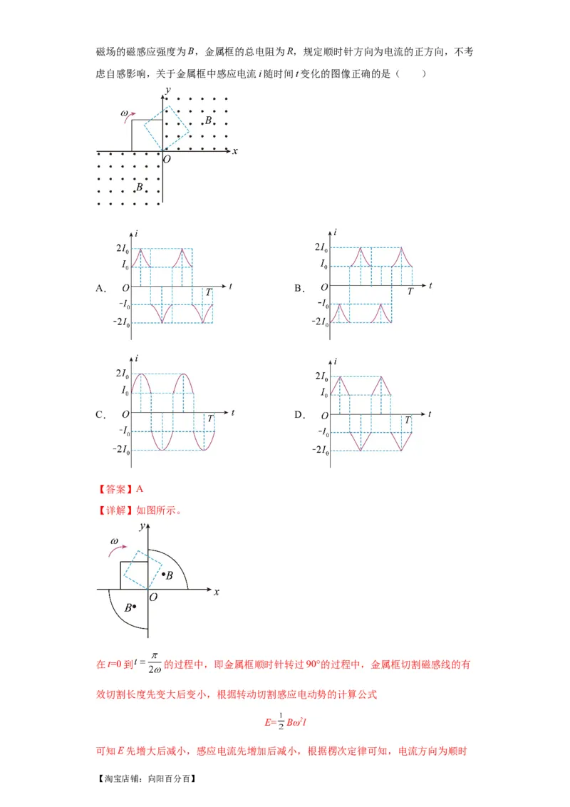 专题15电磁感应定律及其应用（解析版）_04高考物理_新高考复习资料_2024新高考复习资料_二轮复习资料_2024年高考物理二轮热点题型归纳与变式演练（新高考通用）_答案解析版