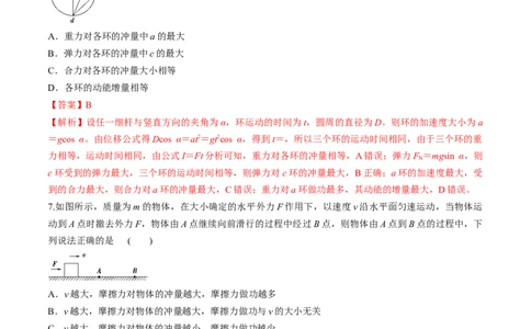 专题9.1动量和动量定理练解析版_04高考物理_新高考复习资料_2022年新高考复习资料_2022年高考物理一轮复习讲练测（新教材新高考）