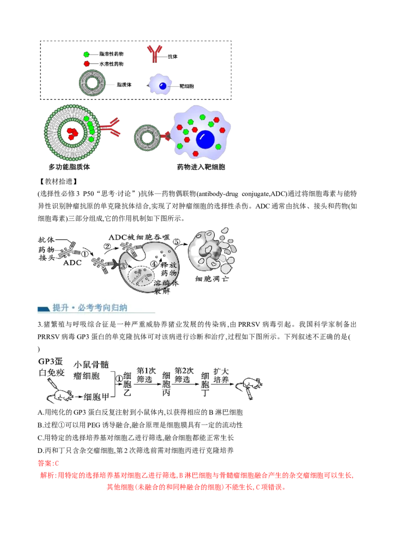 第41讲动物细胞工程（讲义）-2024年高考生物一轮复习讲练测（新教材新高考）_09高考生物_2024年新高考资料_1.2024一轮复习_2024年高考生物一轮复习讲练测（新教材新高考）