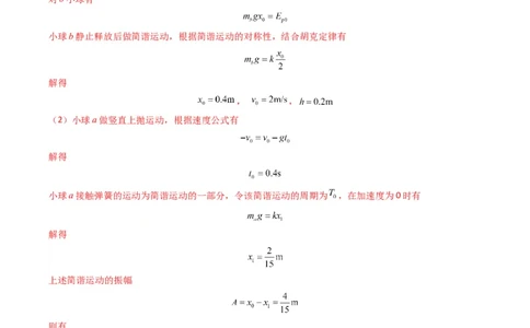 专题14振动与波、光学计算题(解析版)_04高考物理_2025年新高考资料_二轮复习_2025年高考物理二轮热点题型归纳与变式演练（新高考通用）339880232