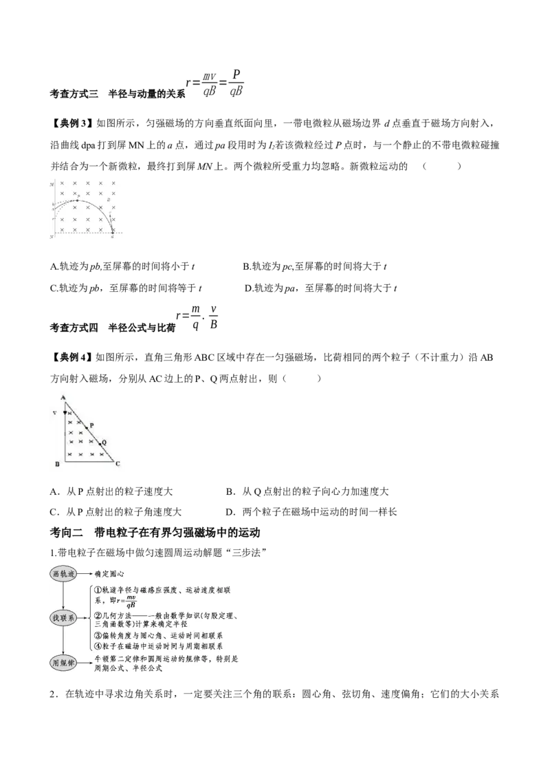 专题15带电粒子在磁场中的运动2022-2023高考三轮精讲突破训练（全国通用）（原卷版）_04高考物理_通用版（老高考）复习资料_2023年复习资料_三轮复习