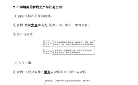 第二十六单元食物生产与社会生活教案_07高考历史_新高考复习资料_2022年新高考复习资料_2022届一轮复习讲练结合7.11更新_系列1_第二十六单元食物生产与社会生活
