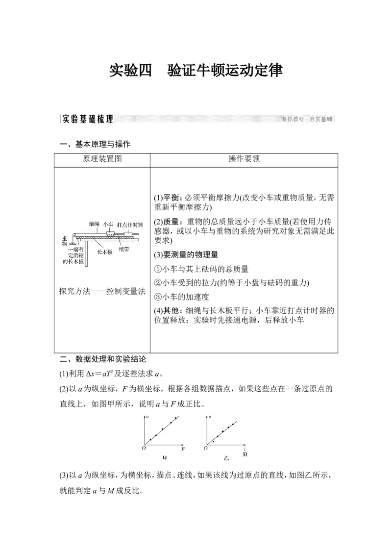 必修1第三章实验四_04高考物理_新高考复习资料_2022年新高考复习资料_高考物理2022年一轮复习各版本_2.2022年高考物理一轮复习新高考1津鲁琼辽鄂适用_配套习题