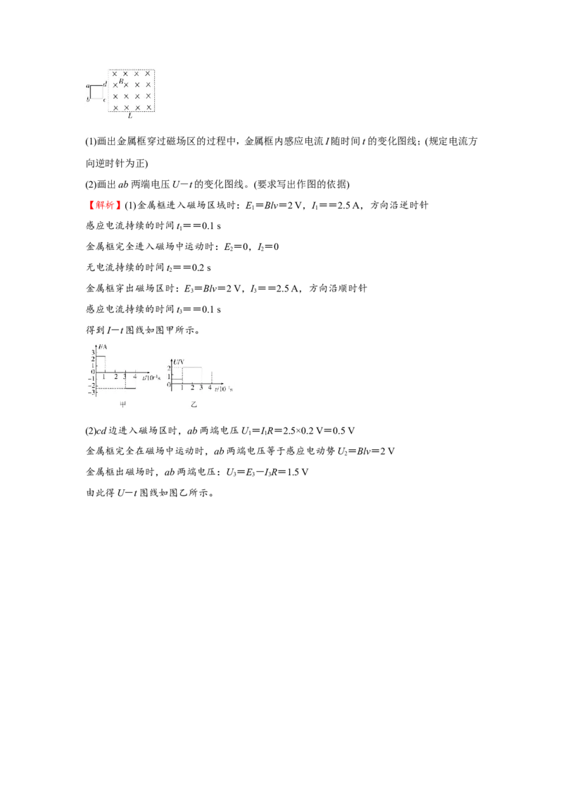 原创（新高考）2021届小题必练24电磁感应中的图象与电路问题教师版_04高考物理_新高考复习资料_2021年新高考资料_2021届（新高考）高考物理小题必练