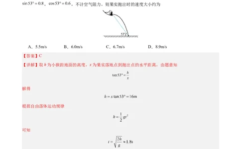 信息必刷卷03（新高考通用）（解析版）_04高考物理_2025年新高考资料_2025考前信息卷_2025年高考物理考前信息必刷卷（新高考通用）3442767