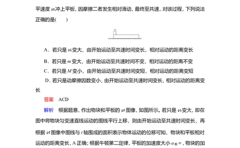 热点专题系列(三)　动力学中三种典型物理模型作业_04高考物理_新高考复习资料_2022年新高考复习资料_2022届一轮复习讲练结合_第3章牛顿运动定律