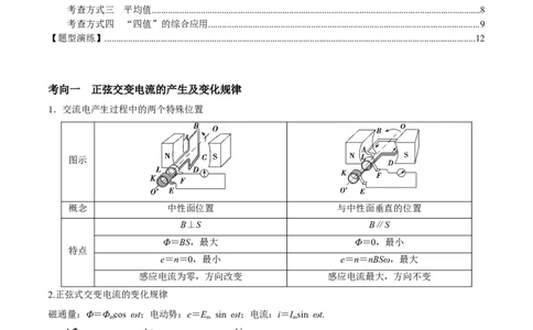 专题22交变电流2022-2023高考三轮精讲突破训练（全国通用）（原卷版）_04高考物理_通用版（老高考）复习资料_2023年复习资料_三轮复习_2023年高考物理三轮精讲突破训练全国通用